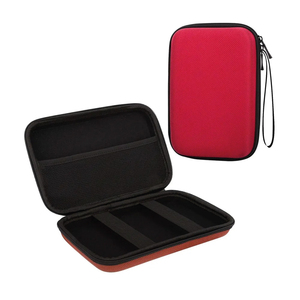 Ziversy Red EVA Foam Tool Case with <b>Mesh</b> Custom Logo Reusable & Eco-Friendly Design Travel Storage Zipper - Product Image 1