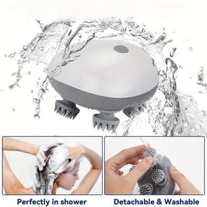 Massaggiatore Elettrico Portatile per il Cuoio Capelluto degli Animali Domestici con 4 Testine Rotanti per Cani e Gatti - Product Image 6