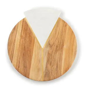 Tabla de Cortar de Mármol y Madera de Mango Nueva al por Mayor para Cortar Verduras, para Uso en Cocinas y Cantinas - Product Image 6