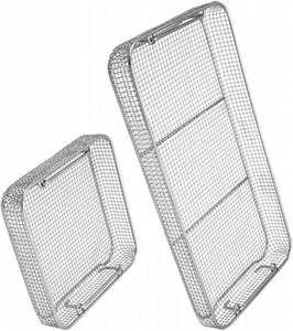 Plateau de Stérilisation en Maille pour Instruments Chirurgicaux et Dentaires, Certifié CE, en Acier Inoxydable, Manuel, Blink Surgident - Product Image 2