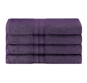 Hot Sale 100% Cotton Compressed Woven Eco Friendly <b>Bath</b> <b>Towel</b> Home Hotel Use <b>Large</b> Square Size Solid Color - Product Image 2
