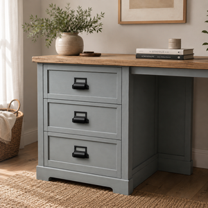 SHUBHAM Tirador de cajón de hierro negro, herraje para gabinete, soporte para etiquetas, estilo tradicional, fácil instalación - Product Image 3