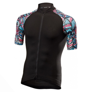 Custom Logo Wholesale <b>Cycling</b> Jerseys Men Short Sleeve Quick Dry Breathable Heat-Transfer Printed Polyester/Spandex Bike Jersey - Product Image 5