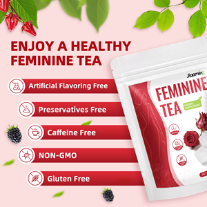 OEM ODM Prêt à expédier – Sachets de thé bien-être pour femmes – Mélange naturel Hibiscus, Rose, Mûre – Favorise la santé féminine – 20 sachets - Product Image 2