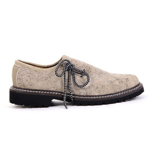 Chaussures en daim brodées traditionnelles noires, chaussures Trachten, toutes tailles US, Europe, chaussures Lederhosen - Product Image 5