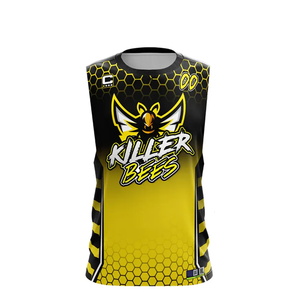 Ensembles d'uniformes de football américain 7v7 à séchage rapide, 100 % polyester, confortables, extensibles, sublimation, nouveau design - Product Image 6