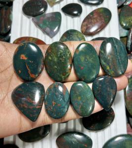 Pierre de Sang 100% Naturelle de Qualité AAA, Cabochon Fait Main en Pierre de Sang pour la Fabrication de Bijoux, Cristal de Guérison - Product Image 4