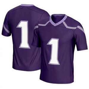 Nueva Camiseta Deportiva Juvenil de la Selección Estadounidense con Cuello en V, Camiseta de Fútbol Americano de Buena Calidad, Sublimada - Product Image 2