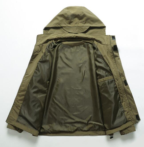 Chaqueta Bomber para Hombre, Diseño Moderno y Personalizado, de Alta Calidad, Ecológica, Transpirable, con Cuello Alto, Ropa de Calle para Invierno - Product Image 2