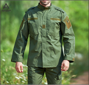 Ensemble uniforme de travail Aifran Sports pour hommes, respirant, en tissu Ripstop, BDU, pour la sécurité et l'entraînement - Product Image 5