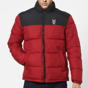Chaqueta Acolchada para Hombre, Color Sólido, Estilo Casual, Moda Urbana, Resistente al Viento, Invierno 2026 - Product Image 1