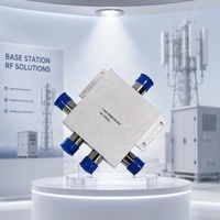 Diviseur de puissance RF à large bande 4 voies 0,7-2,5 GHz 20W N-Femelle Équilibre d'amplitude précis pour l'infrastructure sans fil