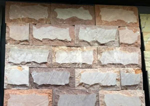 Revestimiento de Pared de Piedra Roja con Aspecto Dividido 10×20 – CTS-DOT-TN-13 - Product Image 2