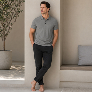 Wholesale Latest Design Men's Polo Shirts Short Sleeve Solid Color Pique Knitted Breathable Casual Style Regular Fit Men's Short - Product Image 5