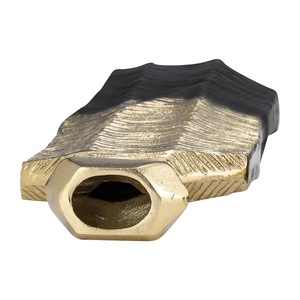 Vase décoratif en métal fait main haut de gamme et moderne pour table, élégant, écologique, résistant à la rouille, porte-fleurs pour l'intérieur - Product Image 2