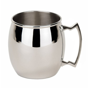 Custom Logo Single Wall Stainless Steel Camping Mug With Handle Outdoor Travel Coffee Cup <b>Bulk</b> Backpacking Tumbler Gift - Product Image 5