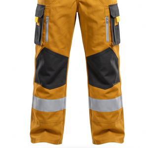Reflective Hi Vis <b>Bib</b> and Brace Coveralls Adjustable Buckle Hi Vis <b>Bib</b> and Brace Direct Factory Supplier Hi Vis Dungarees - Product Image 6