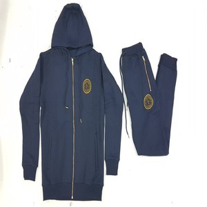 Conjunto de Sudadera con Capucha y Pantalones Deportivos Casuales Premium para Hombre, de Invierno, Tejido de Forro Polar Grueso, Interior Suave, con Estampado de Letras - Product Image 4