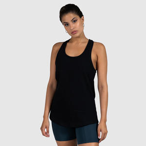 Sujetador deportivo sin costuras de alta calidad para mujer, top corto con cuello halter y tirantes, con copas integradas, patrón liso, de secado rápido, para adultos. - Product Image 1