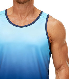 Classic Stringer Cut Men's Tank Top Enhances <b>Upper</b> Body Appearance Comfortable Durable Fit Anti Bacterial Long Lasting Wear Top - Product Image 5