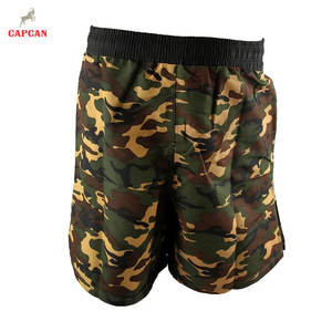 Shorts MMA de haute qualité, écologiques, légers, avec tissu respirant, logo sur le devant, coupe confortable - Product Image 2