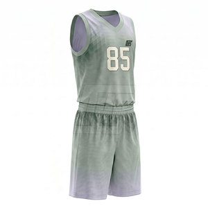 Uniforme de Baloncesto para Hombre, Conjunto de Camiseta y Pantalones Cortos Personalizados, Ropa Deportiva Transpirable para Entrenamiento y Juego - Product Image 2