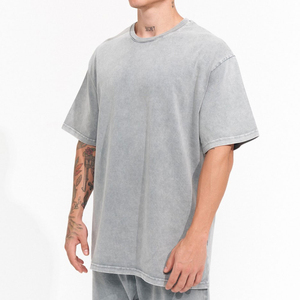 Wholesale Men <b>Acid</b> <b>Wash</b> <b>T</b> <b>Shirt</b> Streetwear Microfiber Hip Hop Stone 100% Cotton <b>T</b> <b>Shirts</b> With Logo <b>Acid</b> Washed <b>T</b>-<b>Shirt</b> - Product Image 3