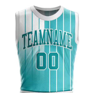 Vêtements de sport personnalisés de qualité supérieure pour hommes et femmes, respirants, légers, durables et confortables, uniformes d'équipe de basketball - Product Image 3