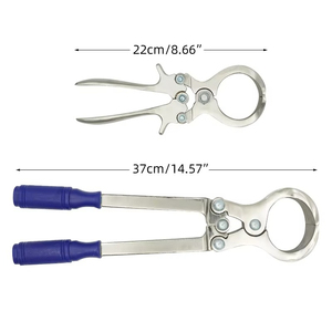 Pince de castration Burdizzo en acier inoxydable, forceps manuel certifié CE, instrument chirurgical de classe I pour la chirurgie équine - Product Image 3