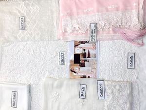 Robe de mariée brodée en mousseline de soie, tenue formelle, blanche, super soldes, collection 2021 - Product Image 5