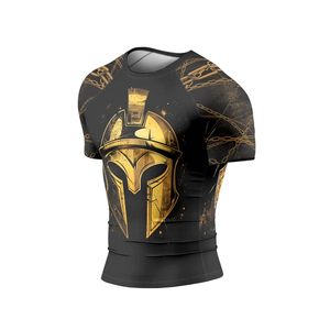 OEM Custom Made Unisex Rashguard UPF 50 UV Protection Sublimation Seamless Design Compression Polyester Wholesale OEM Wholesale - Product Image 6