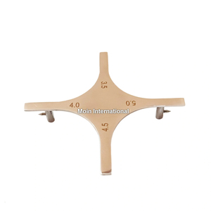 Orthodontic Star-Like Bracket Positioning <b>Gauge</b> Precision Dental <b>Measuring</b> Instrument for Accurate Bracket Placement - Product Image 5