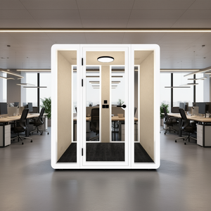 Duo HIPOD Cabines Acoustiques de Bureau – Mobilier Intérieur pour Cabines Téléphoniques – Espace de Travail Amélioré pour une Meilleure Expérience au Bureau - Product Image 3