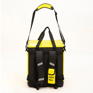 Mochila de reparto de comida de gran capacidad, multifuncional, de color amarillo medio y nuevo diseño. - Product Image 5