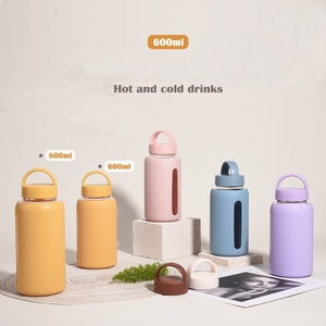 Vaso de Vidrio de Borosilicato de Alta Calidad de 600 ml, Aislamiento Térmico, Portátil, Resistente al Calor, a Prueba de Fugas, Apto para Lavavajillas, Minimalista y de Lujo - Product Image 3