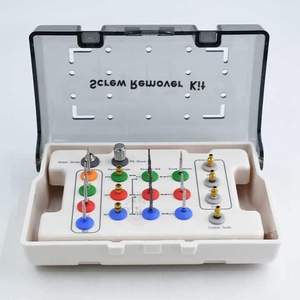 Kit de Herramientas Manuales de Acero Inoxidable para Restauración de Implantes Dentales, Extractor de Tornillos Rotos, Guía para Taladro - Product Image 5