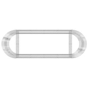 Grand lit de jardin surélevé en gabion en fer galvanisé durable, fournitures de jardinage - Product Image 6