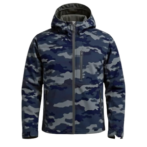 Veste coupe-vent imperméable de ski tactique camouflage pour l'extérieur - Product Image 4