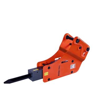 Ciseau à pointe de 2 3/4 po pour marteau hydraulique d'excavatrice/pelleteuse de 4 à 7 tonnes, énergie d'impact 838 J, état neuf, moteur TMG HB68 - Product Image 1