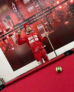 กางเกงวอร์มแนวสตรีทสำหรับผู้ชายกางเกงวิ่งจ๊อกกิ้งแบบรูดซิปมีฮู้ดและกางเกงวอร์ม - Product Image 5