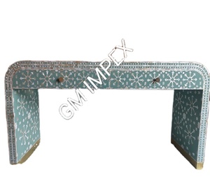 Table console élégante fabriquée à la main Unique en laiton Animal nautique complexe incrustation d'os meilleur prix meubles de décoration pour la maison pour vivre - Product Image 6