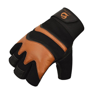 Custom Logo Half Finger Gym <b>Gloves</b> Fitness Exercise with Anti-Sweat Palm Grip Padded Breathable Gym <b>Gloves</b> - Product Image 4