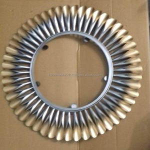 Nouveau design miroir mural en métal en forme de cône en fer forgé doré Offre Spéciale art mural décoratif pour fournisseurs de gros - Product Image 3