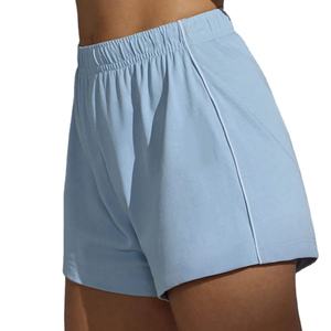 T-shirts de meilleure qualité Costume décontracté pour les tenues Shorts de yoga de gymnastique personnalisés assortis pour les femmes Pantalon de survêtement taille moyenne à motif solide - Product Image 5