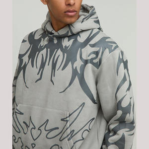 Sweat-shirt à capuche léger et surdimensionné en mélange de coton doux et confortable, idéal pour le travail, la maison, les activités de plein air ou le quotidien - Product Image 5