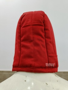 หมวกคลุมศีรษะแบบเย็บมือสไตล์ยุคกลาง บุผ้าฝ้ายอย่างดี สำหรับสวมใส่ใต้หมวกเหล็กและชุดเกราะ ใช้สำหรับชุดคอสตูมประวัติศาสตร์ - Product Image 4