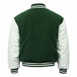 2026 Hot Selling Mens Casual Varsity Jacket Polyester Cotton Material Washed Finish Spring Fashion OEM Service Premium Quality - Product Image 6