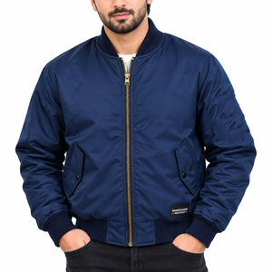 Blouson Bomber matelassé personnalisé pour homme, style cool, très tendance, imprimé, imperméable et respirant. - Product Image 1