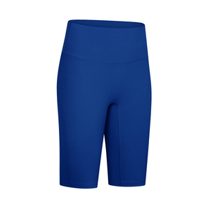 Shorts Deportivos de Cintura Alta con Doble Bolsillo y Logotipo Personalizado para Mujer, Shorts de Yoga y Ciclismo - Product Image 1