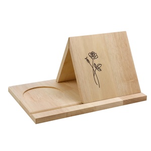 Soporte Moderno de Madera Maciza para Libros, Organizador de Lectura para Escritorio, Mesita de Noche y Buró - Product Image 4